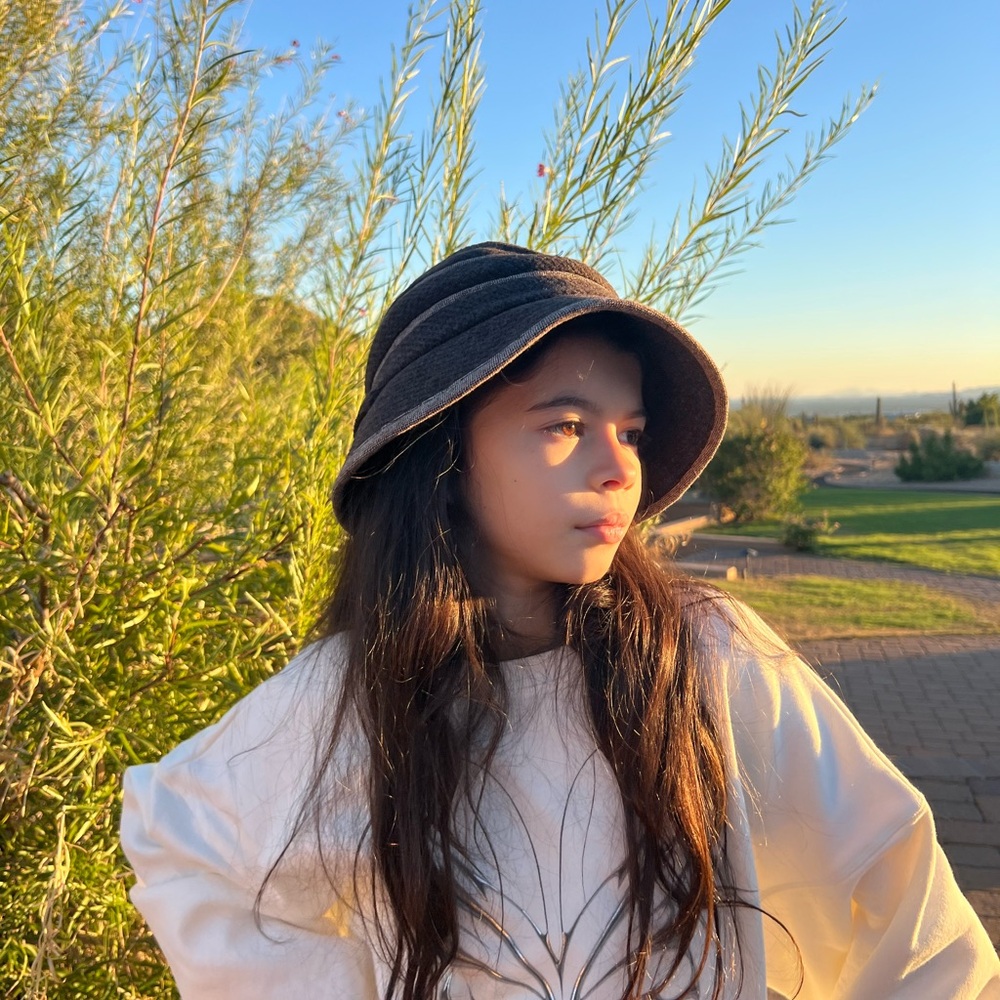 Flowered Bucket Hat - Picture 4 of 10